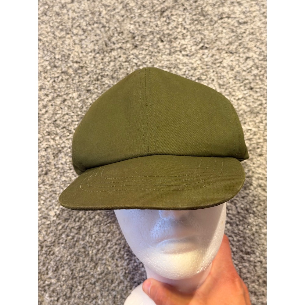 Ace Mfg Co Hat Mens 7 1/8 Green Military Utility Cap Vintage San Antonio Texas